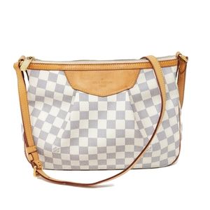 100% Auth Louis Vuitton Siracusa PM Crossbody Bag